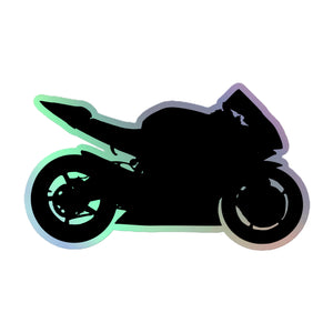 Moto Silhouette Holo Sticker