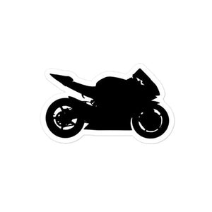 Moto Silhouette Sticker